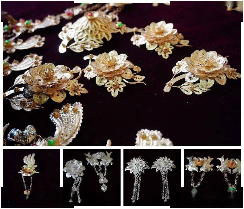 漂亮隐匿芒市深巷的傣族银饰