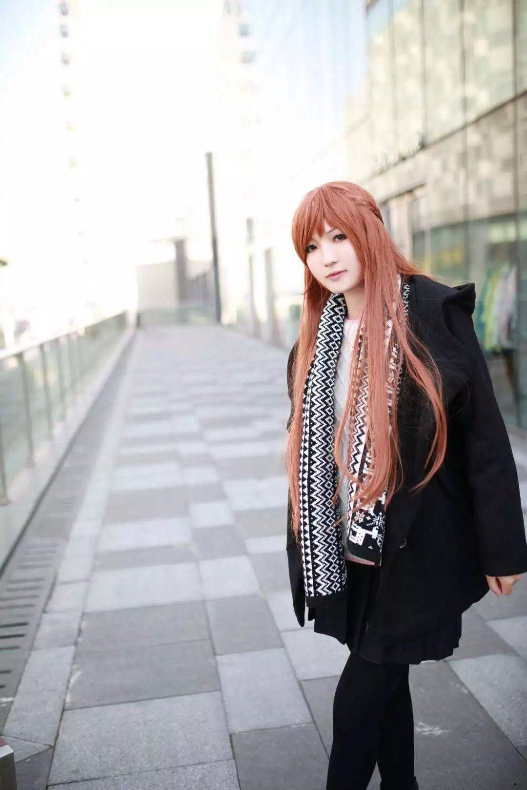 全职高手冬季日常苏沐橙cosplay