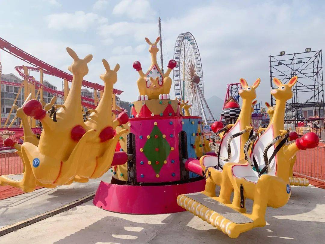 现在正式开园啦,英国缤纷环球嘉年华2021·欢乐第一站新的一年我们更