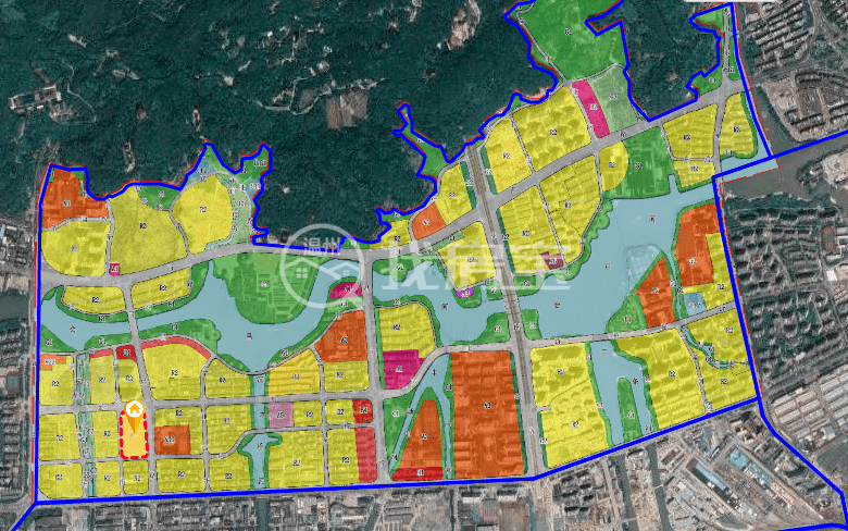 温州牛山片区规划图图片