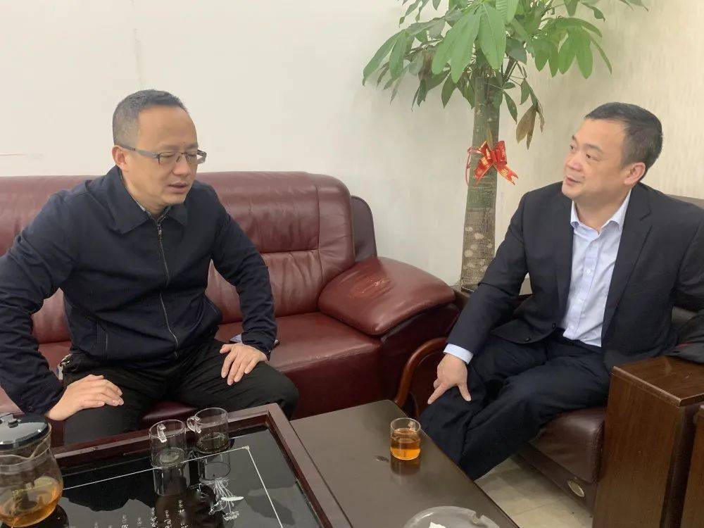 宁德农信系统党委书记郑晖一行走访福安市人民政府黄凌副市长