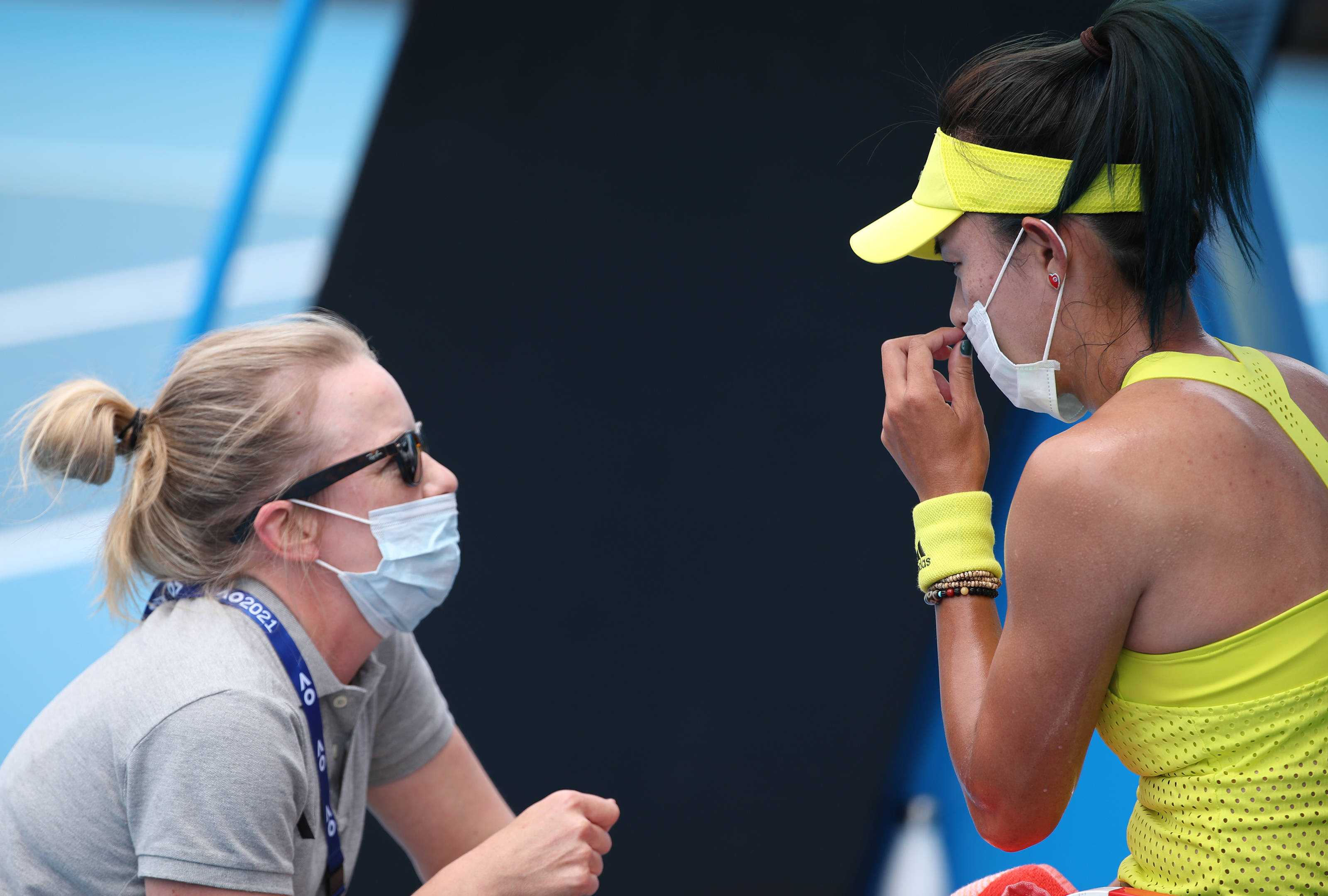 网球澳网王蔷止步女单首轮