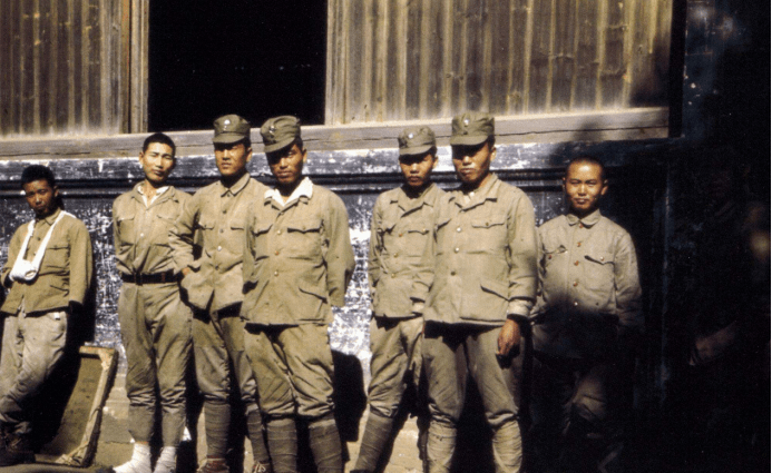 日本侵华韩国士兵图片