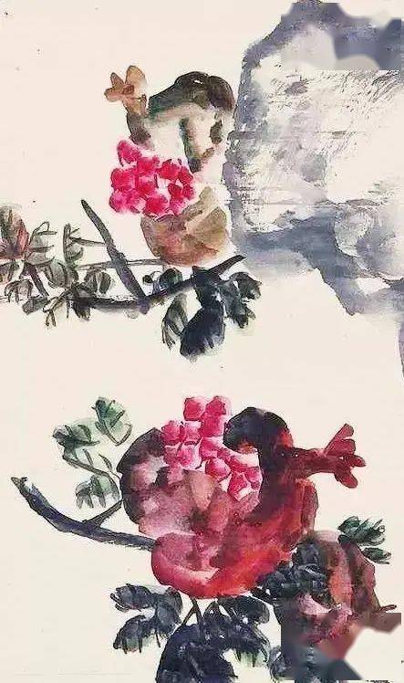 大师笔下的石榴,粒粒如同红宝石