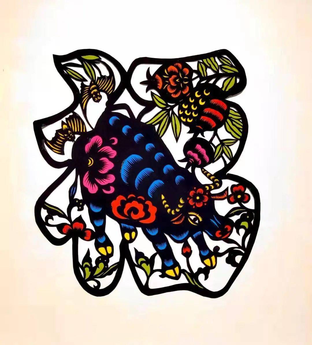 年味在古城 | 金牛祈福 巧手迎春,百花洲传统工艺工作站剪纸展非常"牛