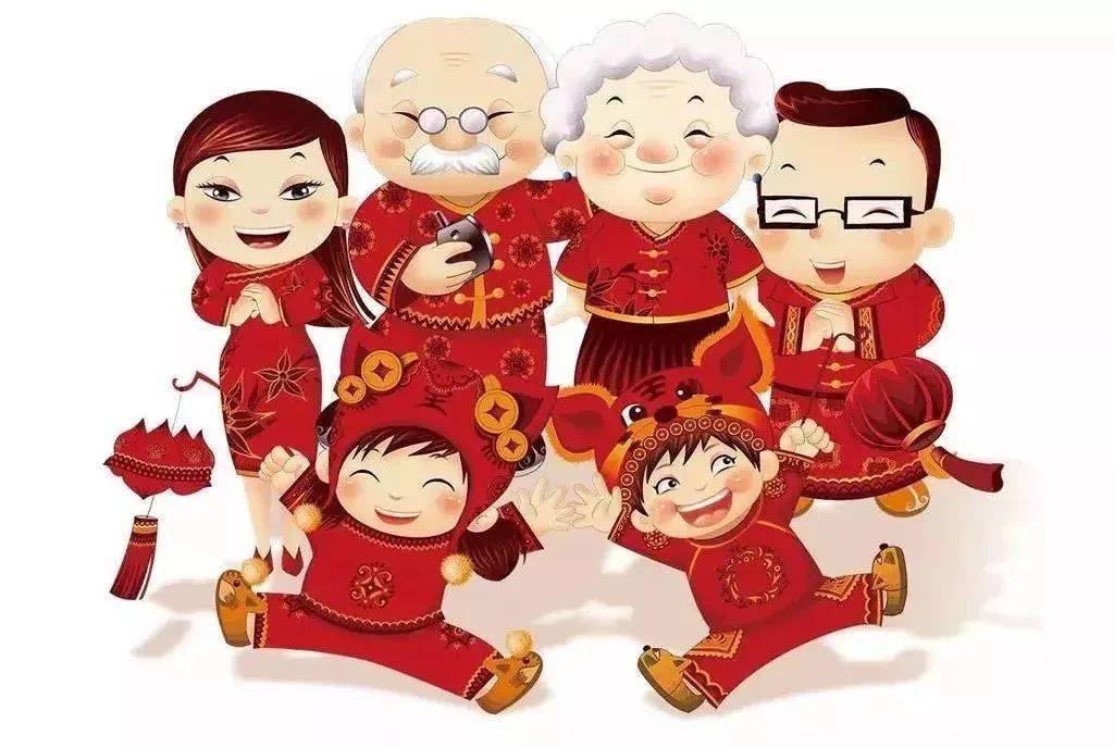 过年习俗顺口溜