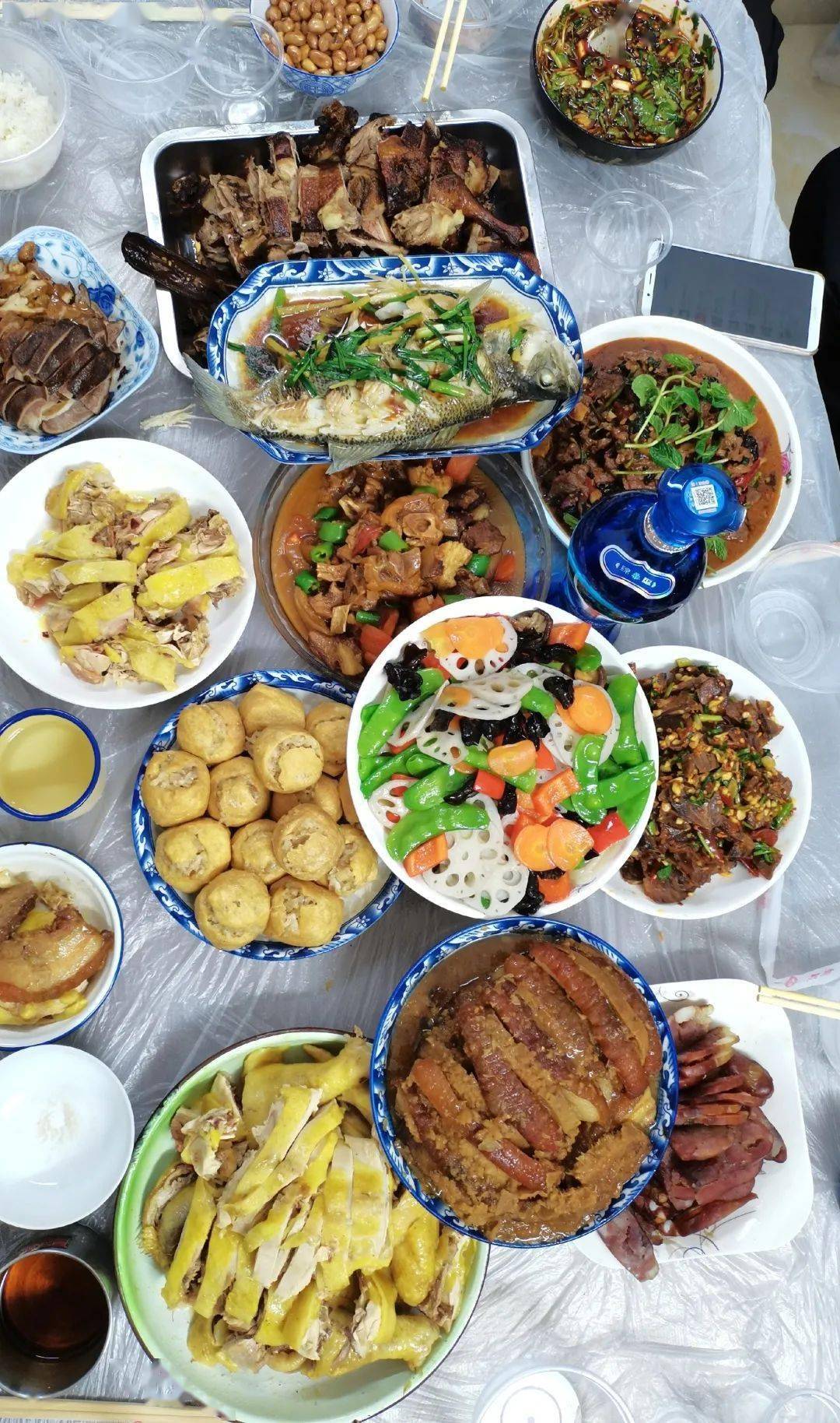 除夕夜江中版年夜饭来看看全国各地江中人er的美食诱惑