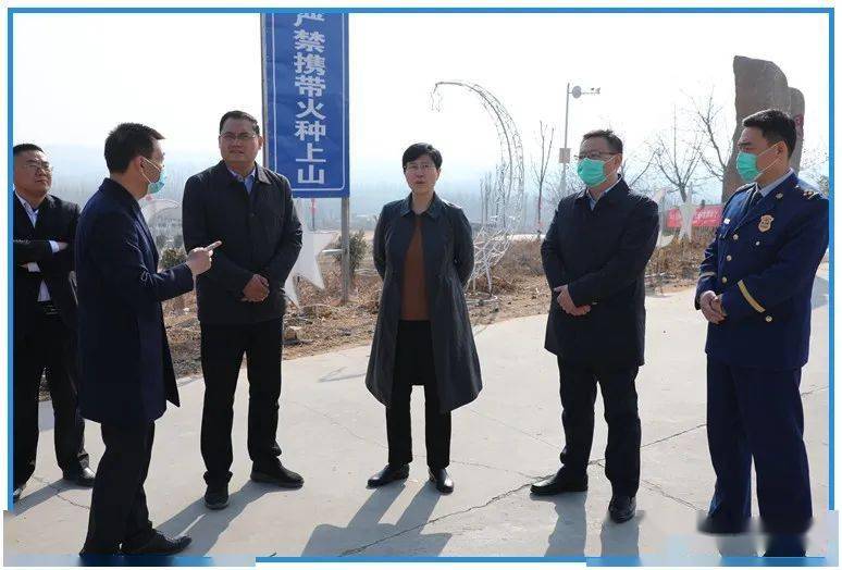 【森林防火】县委书记李志红带队到白石昙山,杨店彩山督导春节期间