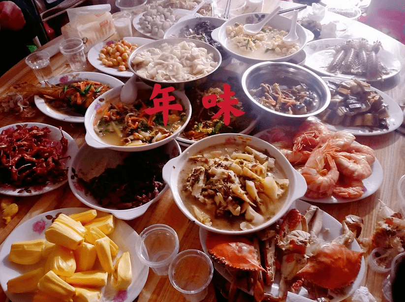 一大波温州人的年夜饭照片流出
