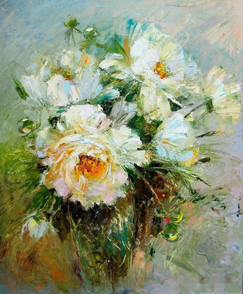 花花世界俄罗斯当代画家伊琳娜irinaleonidovnachipenko