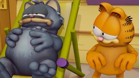 加菲猫明明说出真相却没一个人相信加菲猫心好累