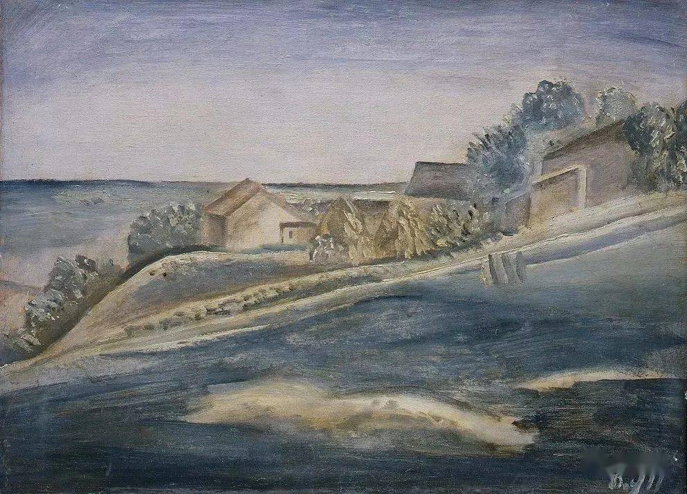 莫兰迪风景作品纯化的精神世界