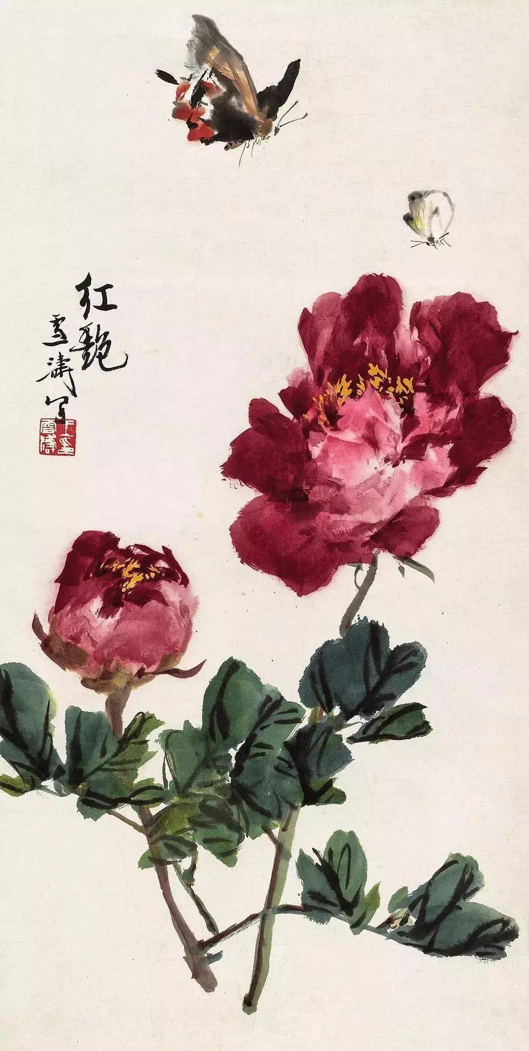 他的牡丹做到了雅俗共赏