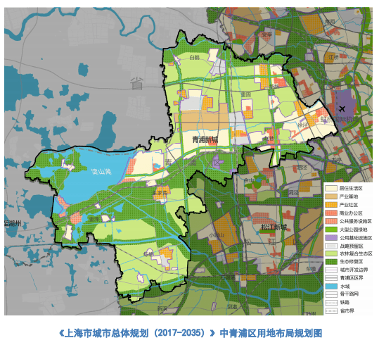 青浦新城人口_上海市青浦区总体规划获批之后,再次强调了长三角一体化的方向