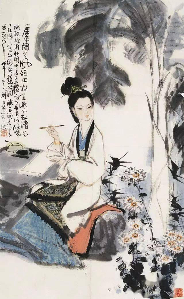 45幅绝美仕女图带你感受中国古代女性的美