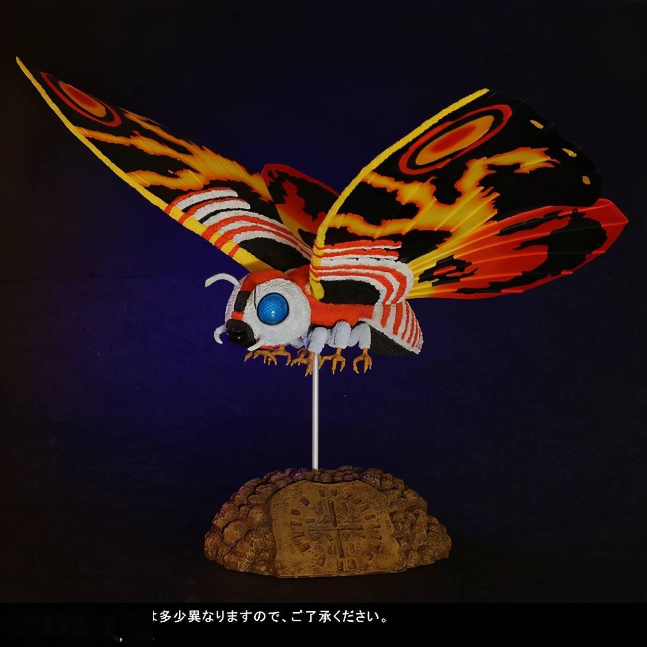 模玩资讯:x-plus 东宝大怪兽系列 摩斯拉(1992)