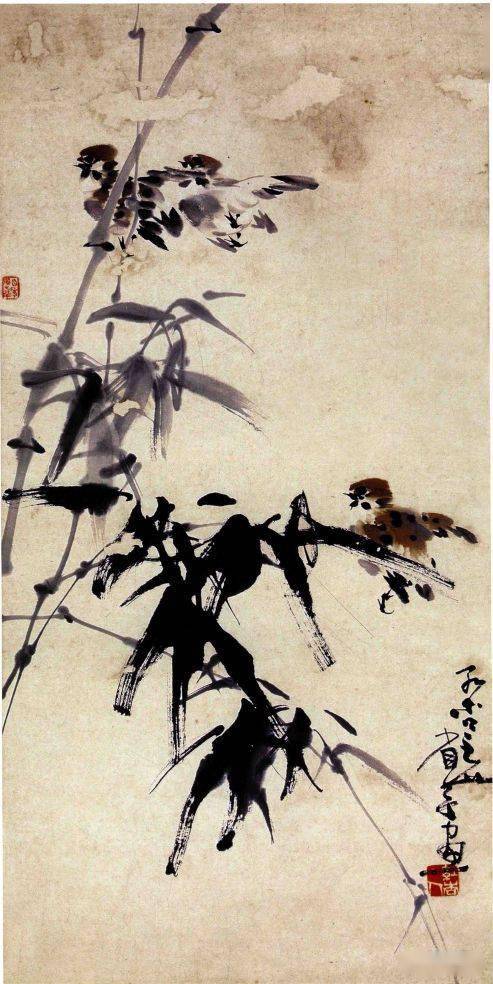 宋省予花鸟作品分享