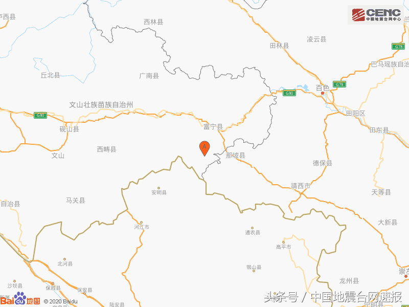 富宁县各乡镇地图图片