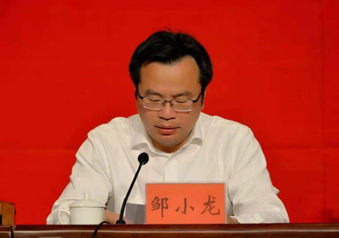 主持会议党工委副书记,办事处主任邹小龙党工委书记劳国南参加会议并