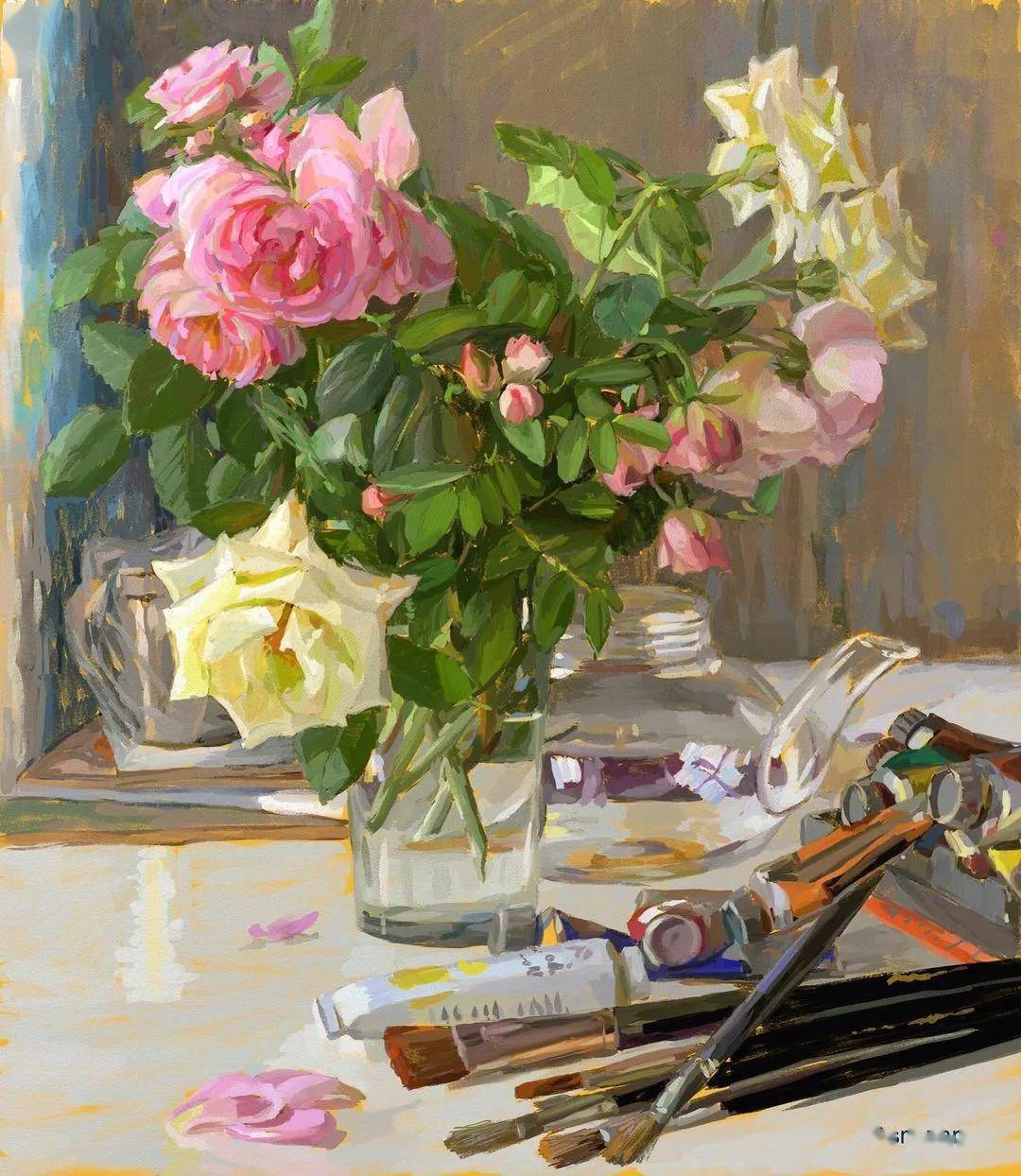 俄罗斯画家svetlanazyuzina静物油画作品欣赏
