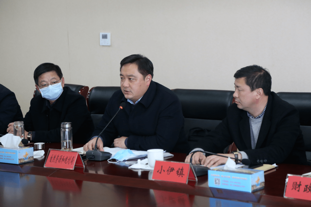 我县召开小伊镇全域土地综合整治工作汇报会