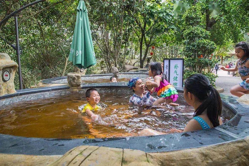 龙门水都温泉水乐园1大1小亲子套票含1大1小景区观光门票鲤鱼湾温泉水