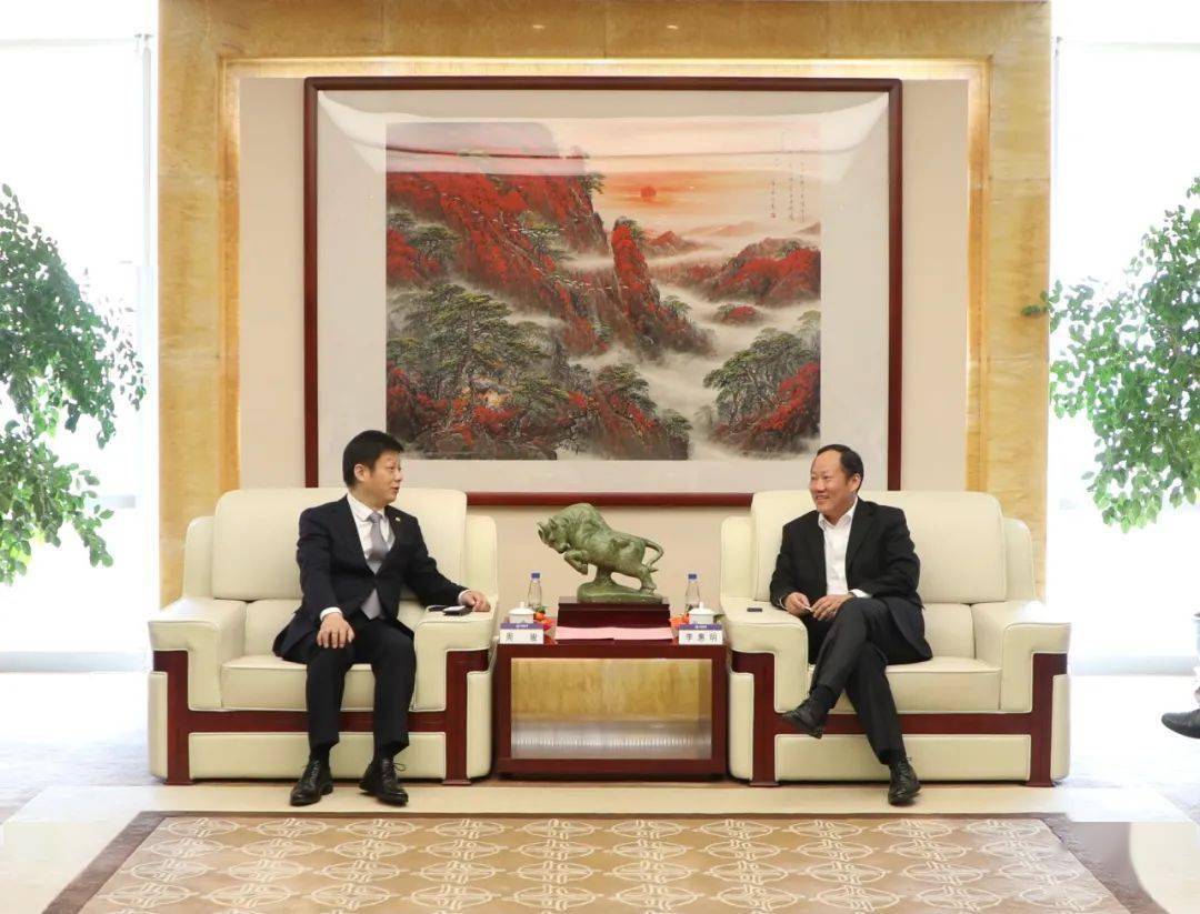 李惠明会见中国工商银行广东分行副行长周骏