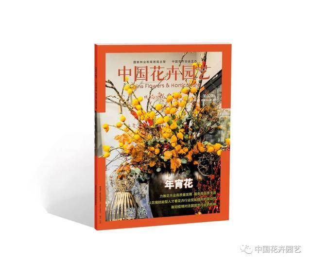 中国花卉园艺 21 02目录 年宵花 专题 新刊推荐 疫情