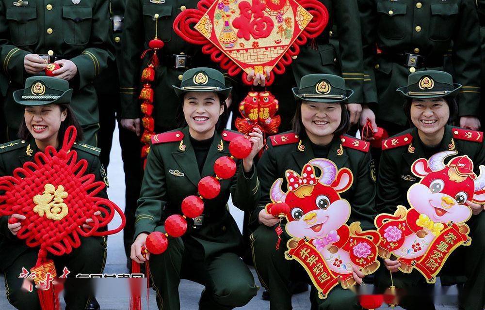 「镜观陇原」兰州:武警官兵迎新春 军营年味别样浓_节日