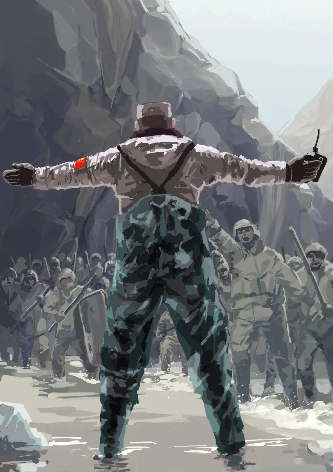 我军四人英勇牺牲,一人重伤,所在单位被表彰为卫国戍边英雄集体