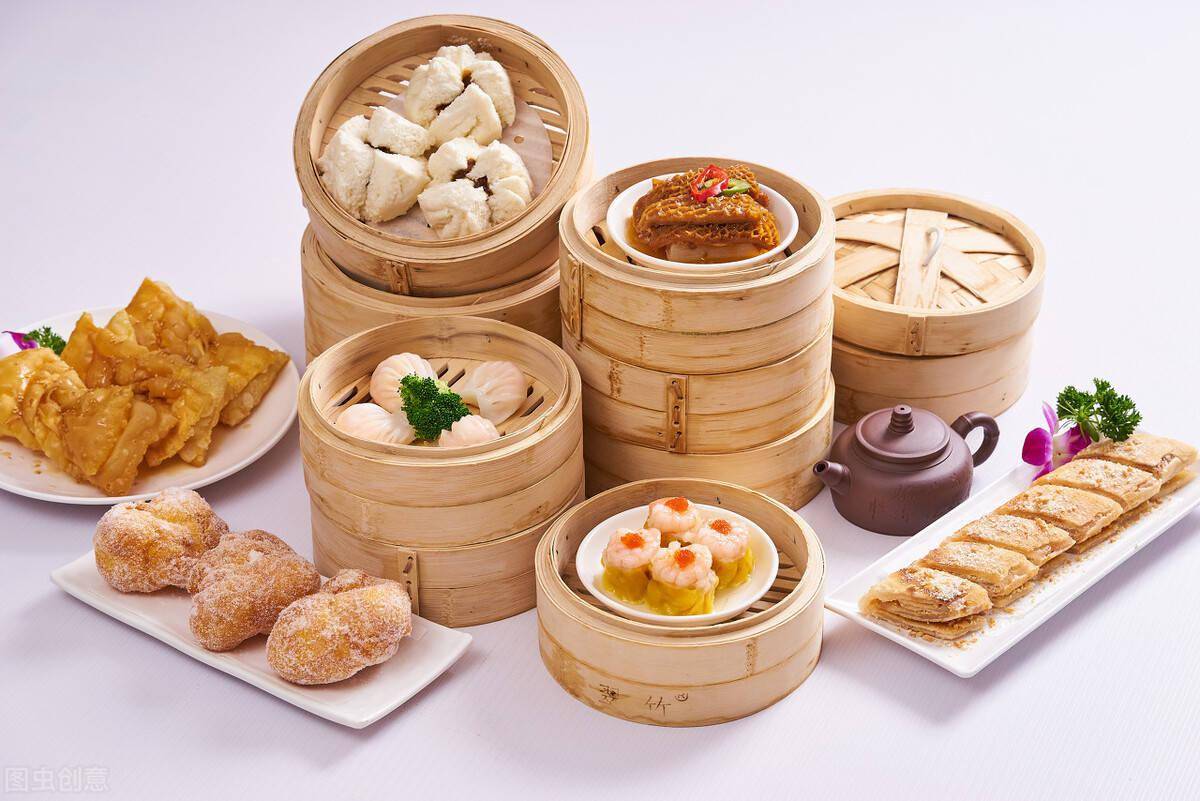 精致广式早茶盘点必吃3样必吃茶点口味多变又精致美观
