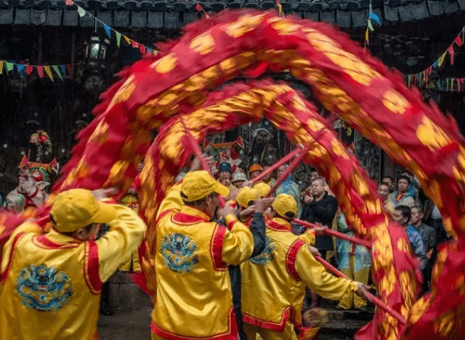 非遗过大年文化进万家温州非遗添年味民俗篇94排殿猪