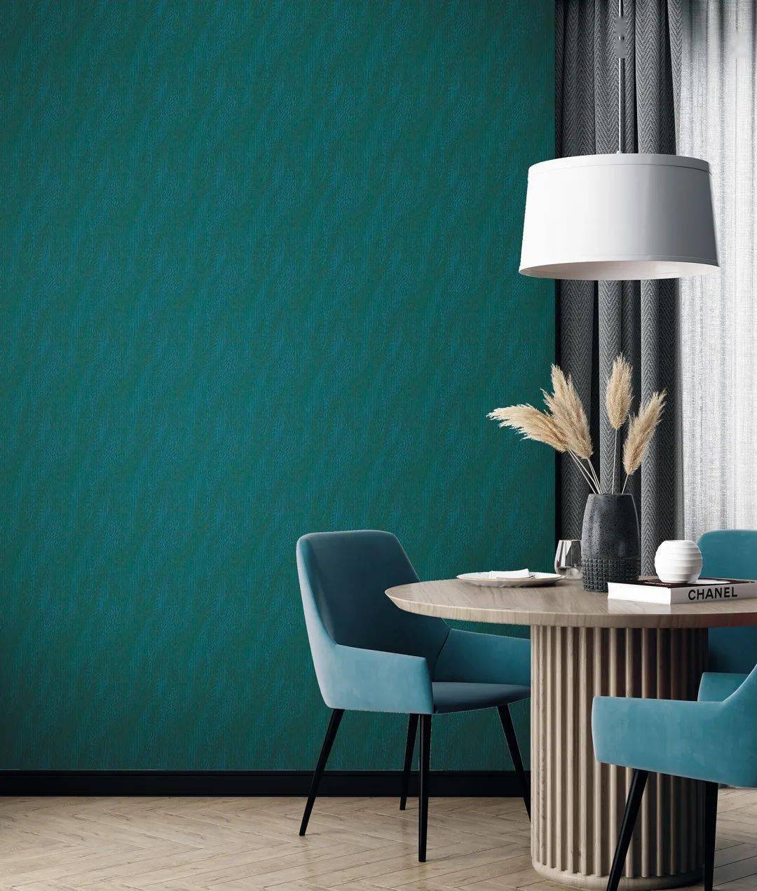 莺牌艺术墙布春季首发新品流溪自然轻奢缔造者