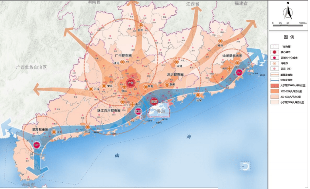 五普广东城市人口_广东人口分布图(2)