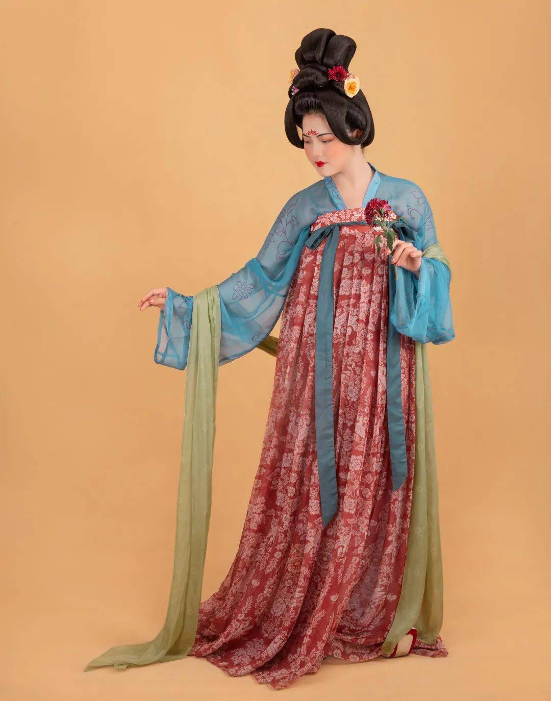 汉服少女40款唐风襦裙梦回长安城