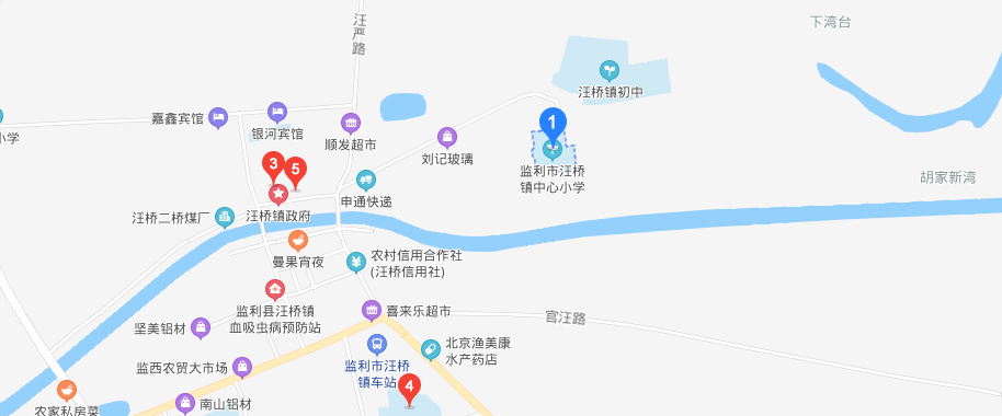 监利市各乡镇地图图片