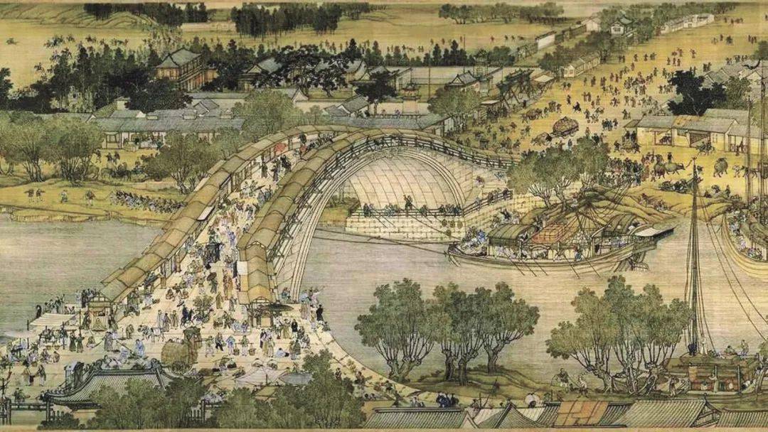 清明上河図 虹橋作 Amazon | 12世紀 故宮埋蔵 清明上河圖 清明上河図 虹橋 清院本