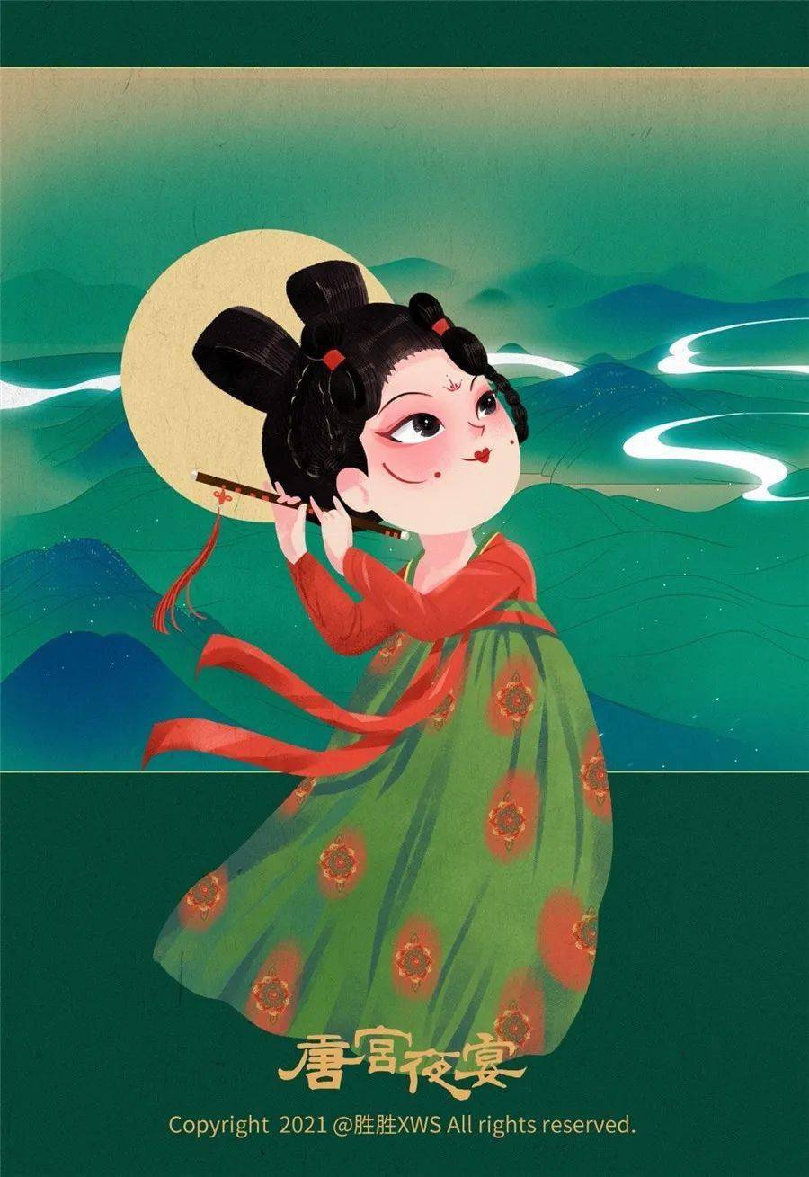 唐宫夜宴掀起一股美学风潮
