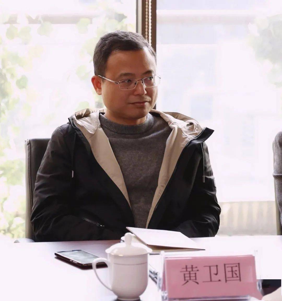 杭州市商务局副局长金焕国等一行领导莅临三替集团参观调研