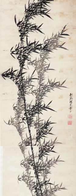 晚明墨竹大家冯起震