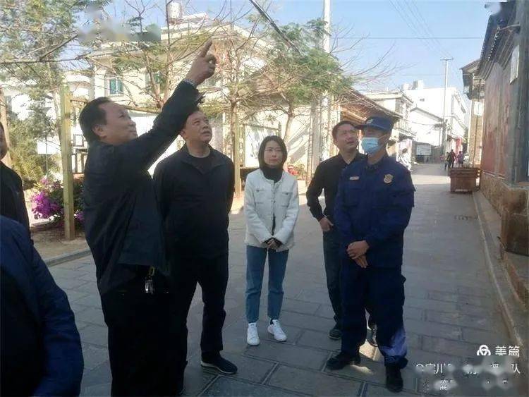 宾川2月19日,熊应武副县长带队深入祥云县水目山,天峰山,云南驿古镇等