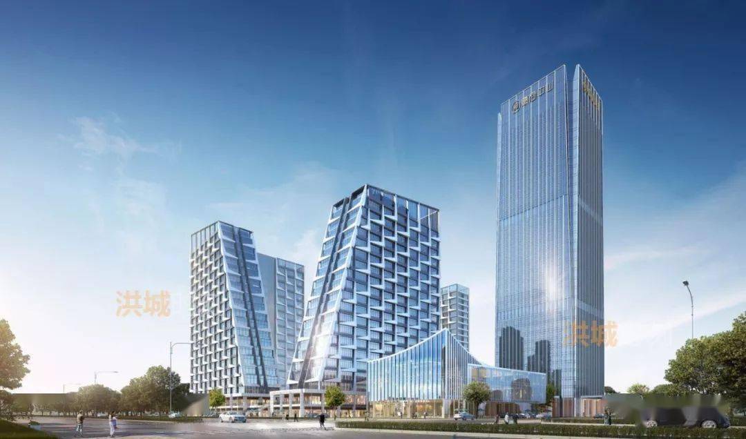 九龙湖天际线刷新慢平安国际金融中心土地平整赣商中心超高未开工