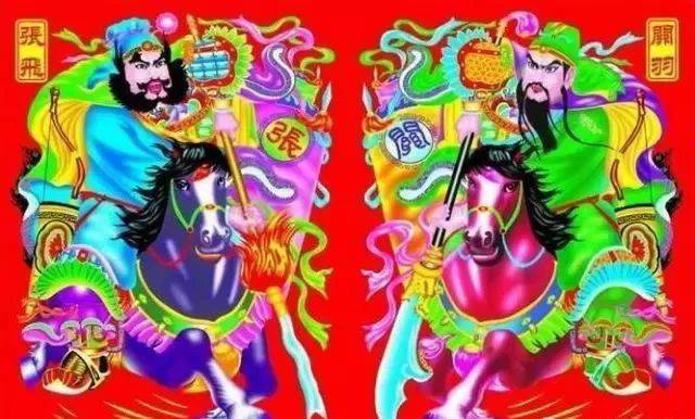 全国各地供奉的门神各有不同,比如河南有供奉赵云和马超的;河北有供奉