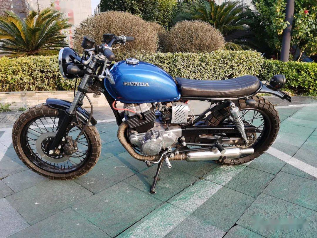 参赛作品126130本田cd250博格鑫源杜卡迪scrambler铁马