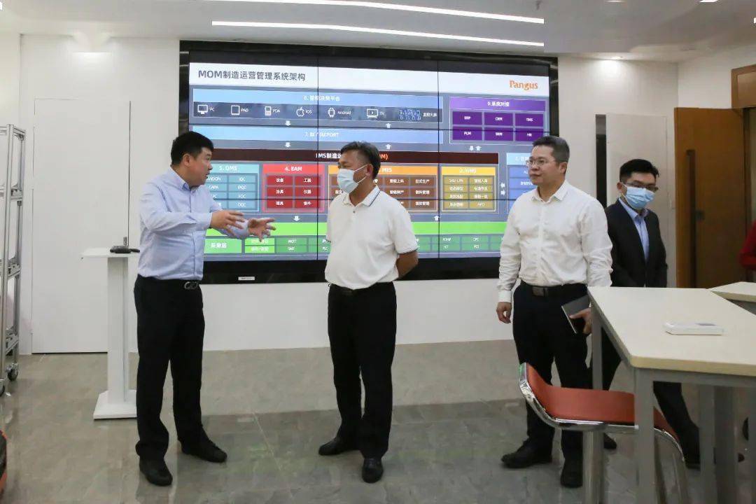 黄淦洪走访调研企业 鼓励盘古信息扎根南城发展