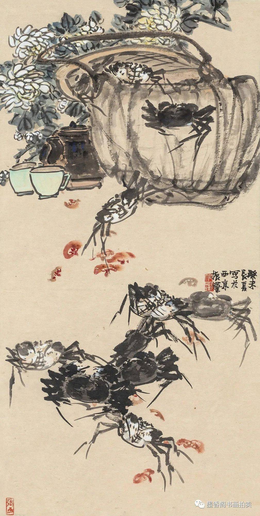 画家张振铎画形是手段画神是目的
