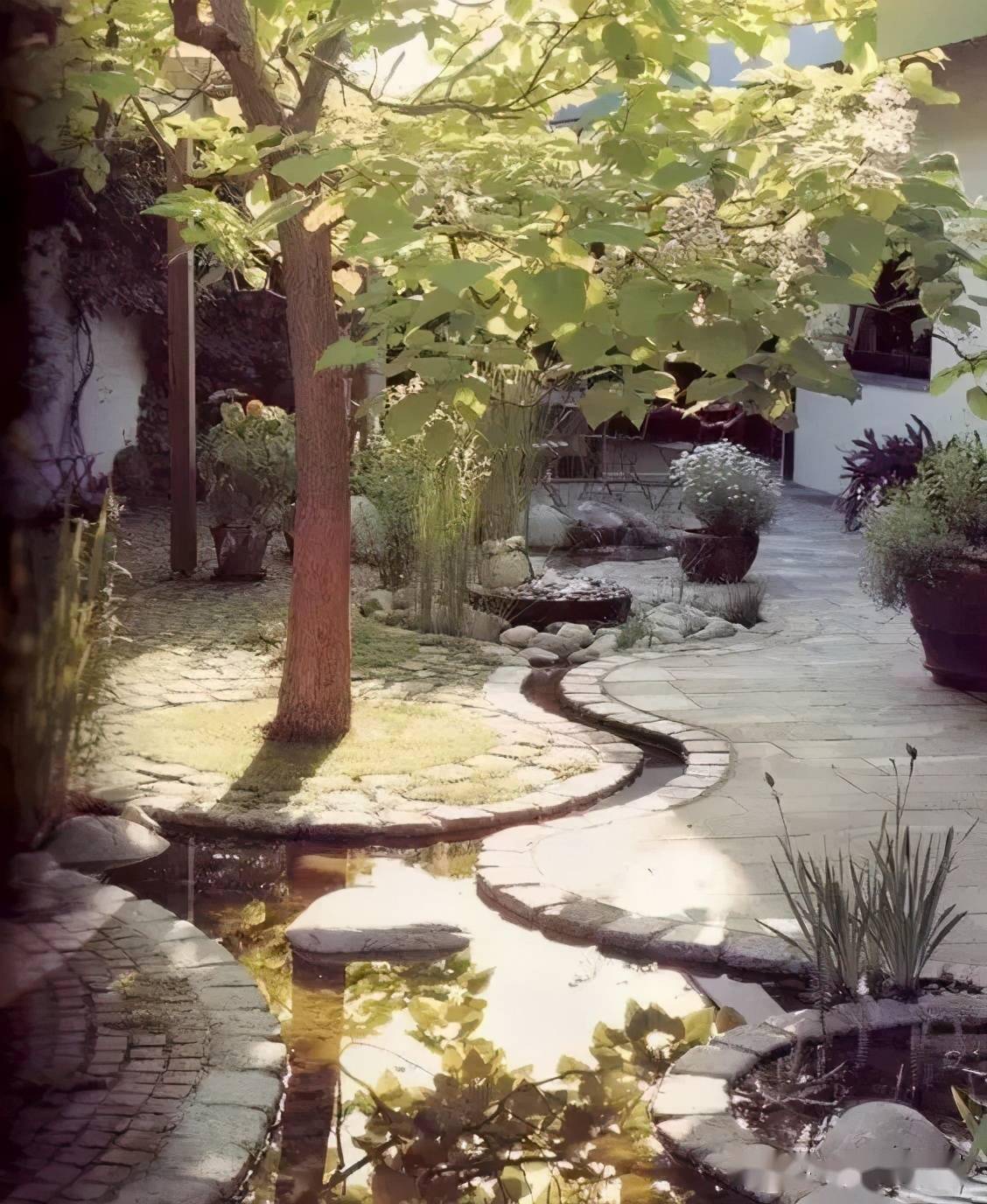 景观知识庭院水景五大类型