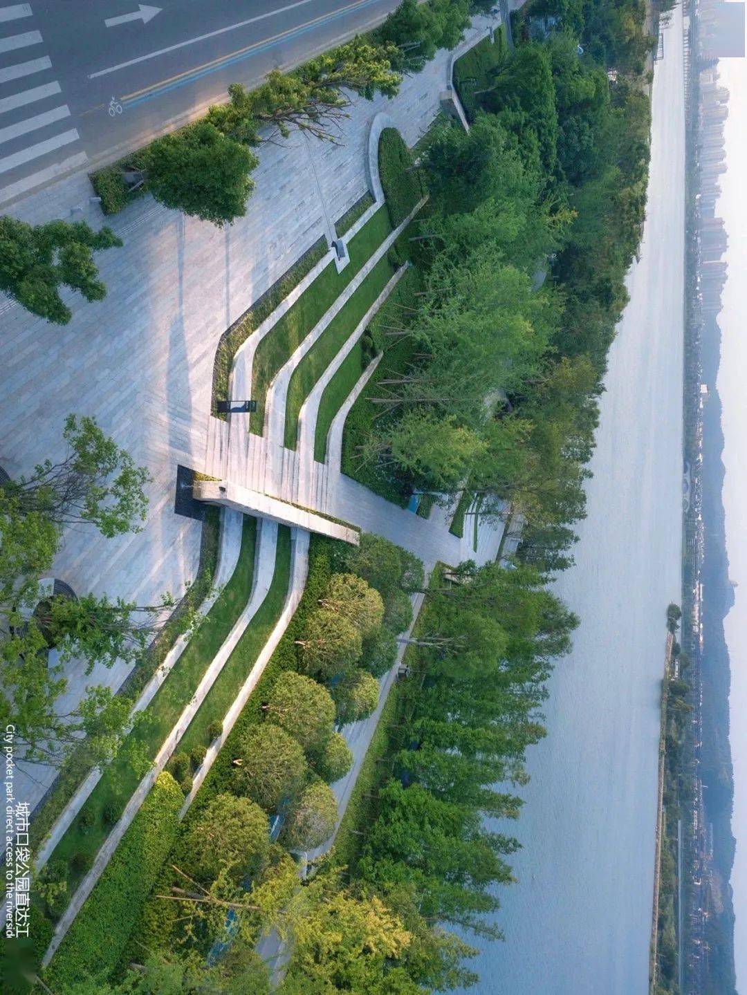 易兰城市滨水空间作品遂宁南滨江公园