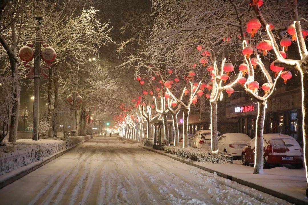 开封迎来牛年第一场雪04
