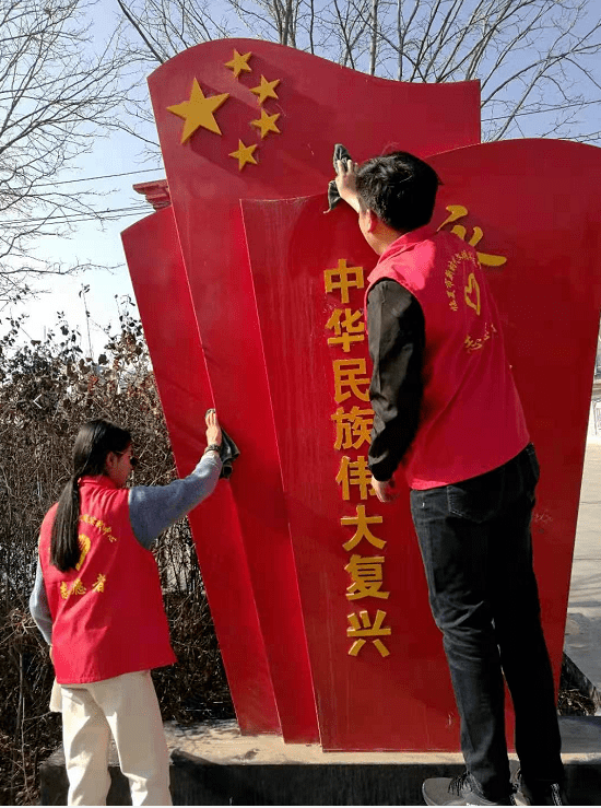 新时代文明实践南龙镇新时代文明实践所开展红色周五志愿服务活动